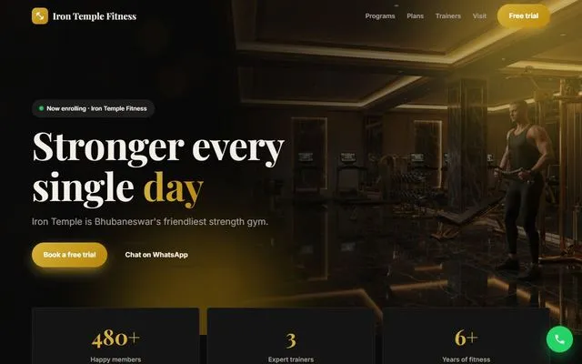 luxe website design